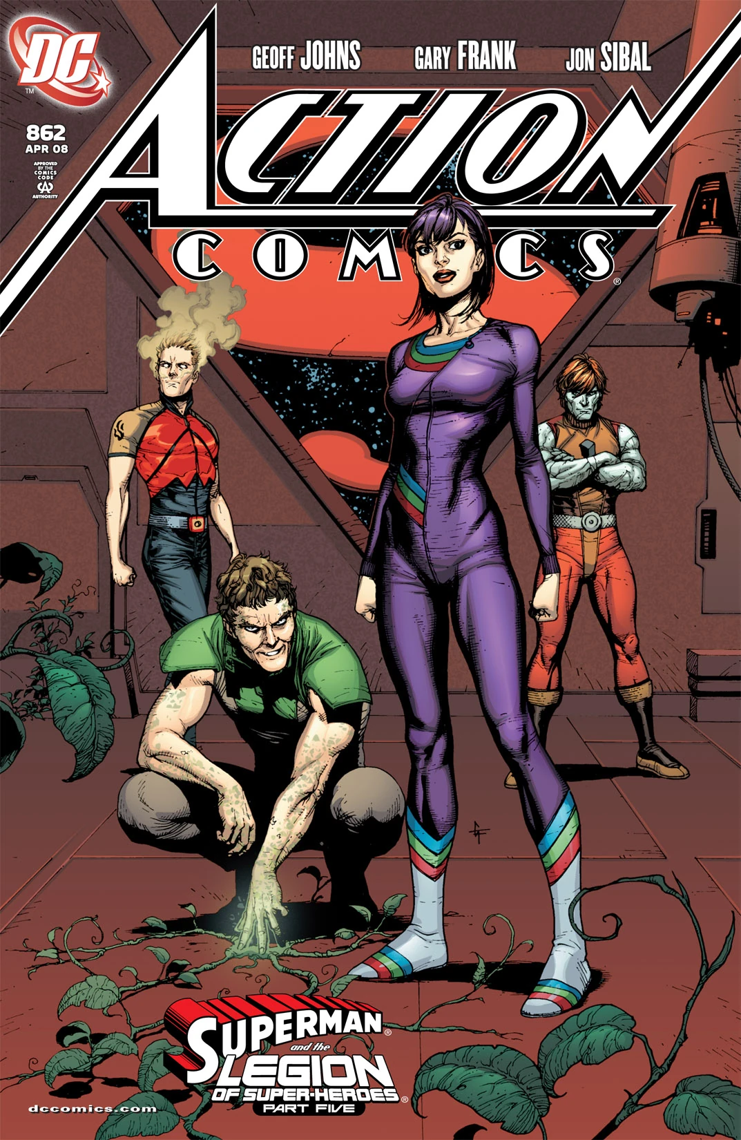 Action Comics #862 (DC, 2008 — Cover A) cover